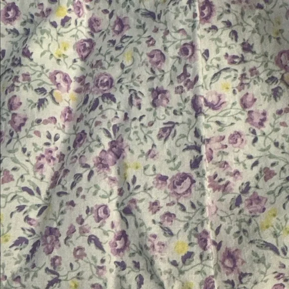 Janie and Jack Baby Ditsy Floral Matching Set purple sz 18-24 months - Picture 4 of 5